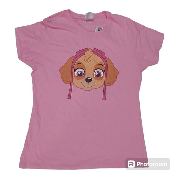 Nickelodeon Women's Pink Paw Patrol Skye Character 100% Cotton T-Shirt, Medium - Picture 1 of 7